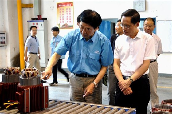 皖南電機:涇縣新任縣委書記耿鵬來皖南電機調研 皖南電機:涇縣新任縣委書記耿鵬來皖南電機調研