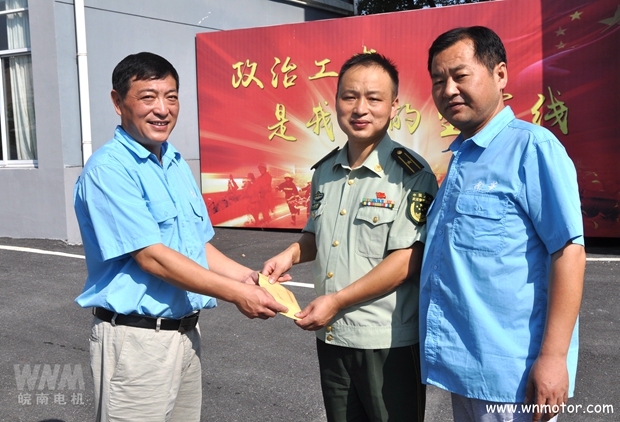 皖南電機建軍節走訪涇縣消防大隊 皖南電機建軍節走訪涇縣消防大隊